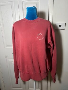 7 Days Active Cotton Crew Sweatshirt Small